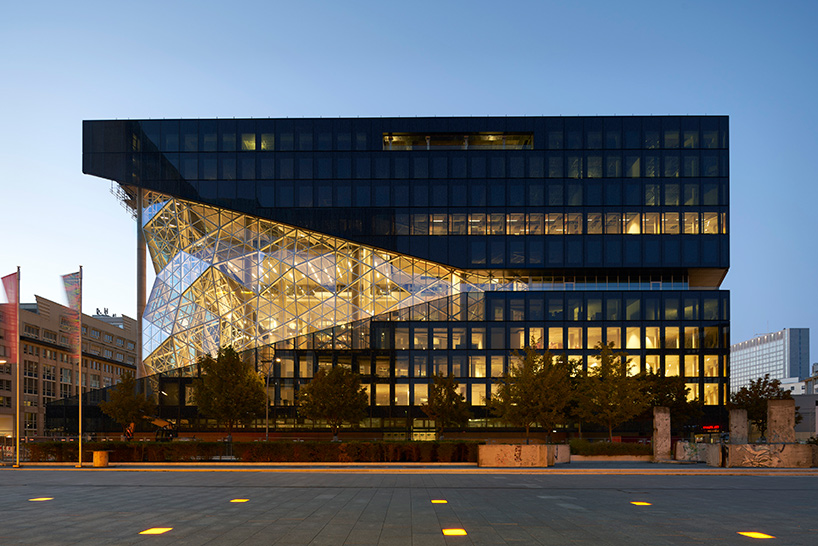 OMA s axel springer media campus nears completion in berlin