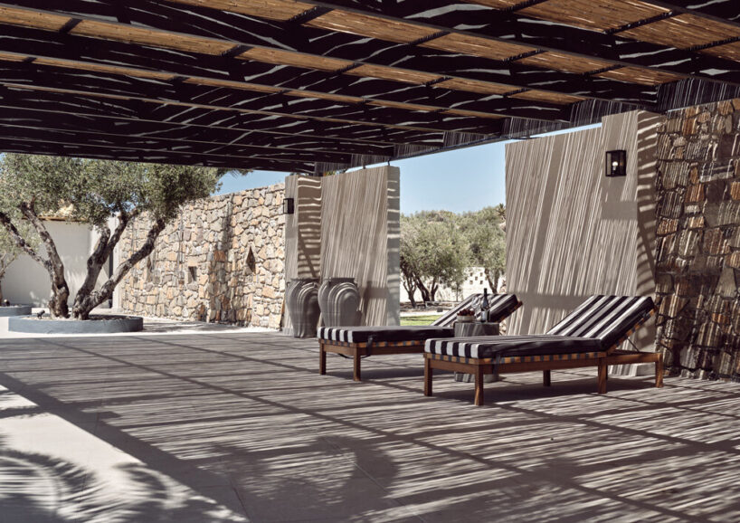 studio lost blends numo ierapetra resort into secluded beach in crete