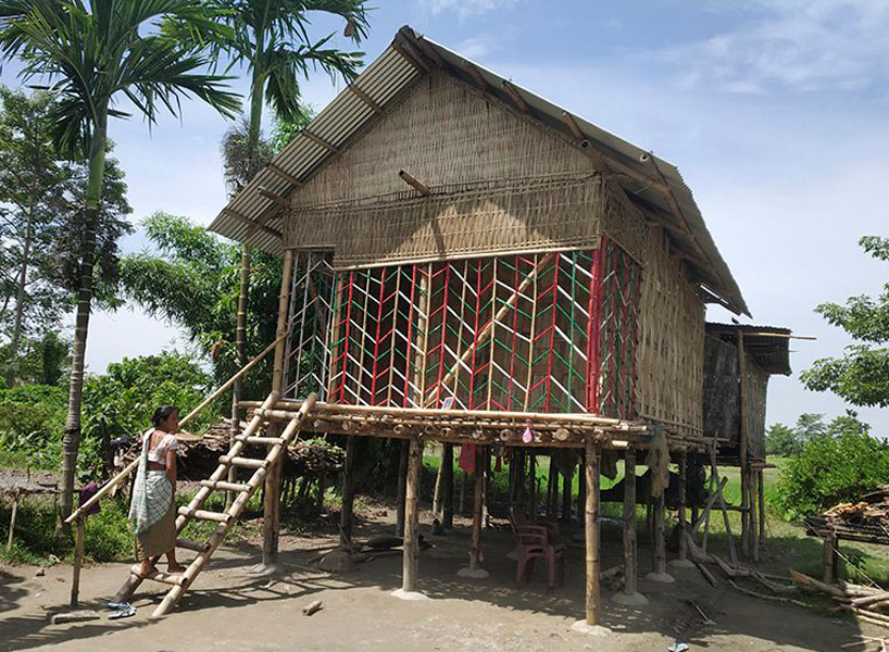 SEEDS builds community-driven, disaster resilient bamboo housing in india