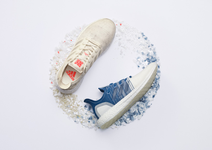 which shoe is produced using threads made from recycled plastic waste
