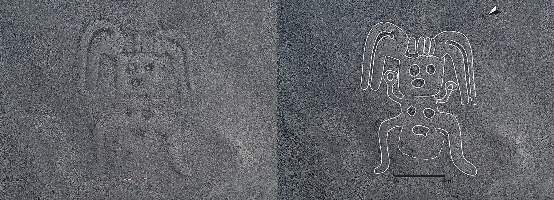 Scientists Uncover 143 Ancient Drawings In Peru Using Artificial   Scientists Uncover 143 Ancient Drawings Peru Nazca Lines Designboom 1800 