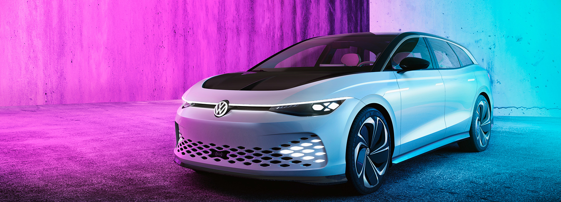 volkswagen ID. space vizzion debuts electric estate at LA auto show 2019