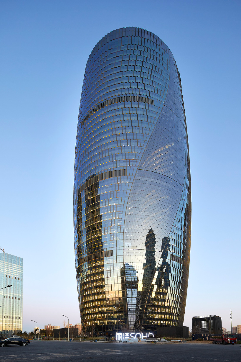 leeza SOHO tower' by zaha hadid architects opens in beijing