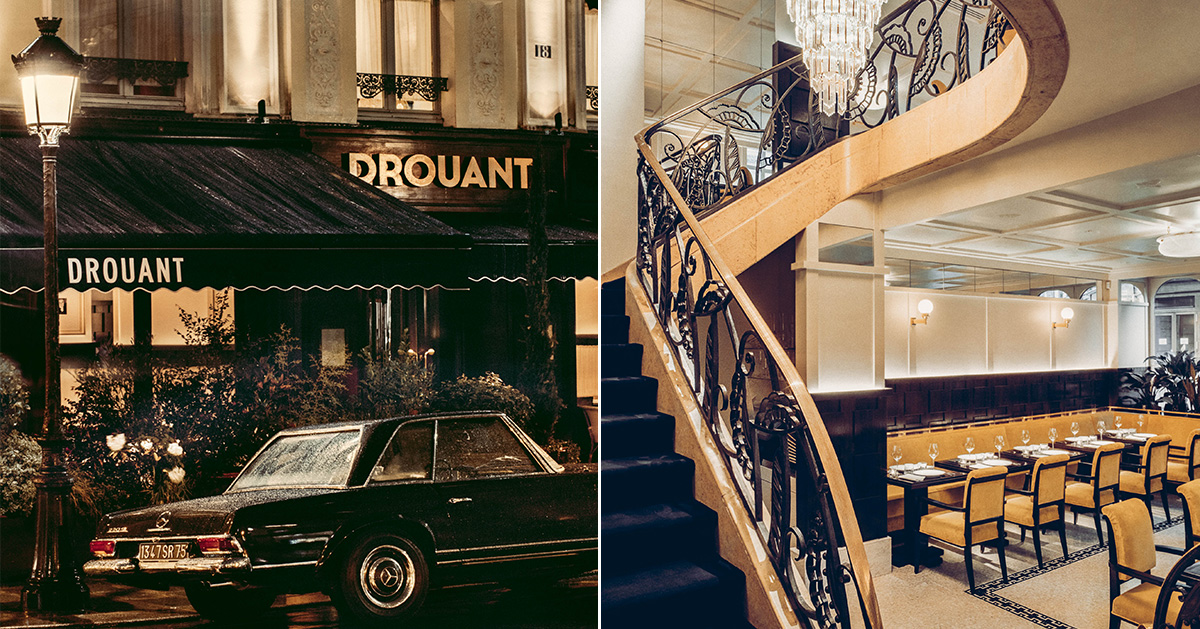 art deco drouant restaurant in paris reopens with interiors by fabrizio