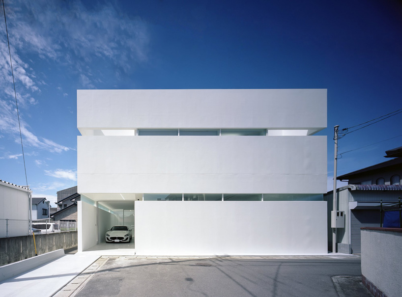 Fujiwaramuro Architects Adds Transparent Built In Garage To House