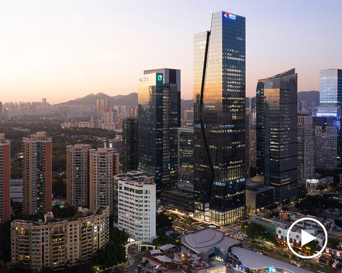 fuksas-designed guosen securities tower in shenzhen conveys a 'vertical tension'