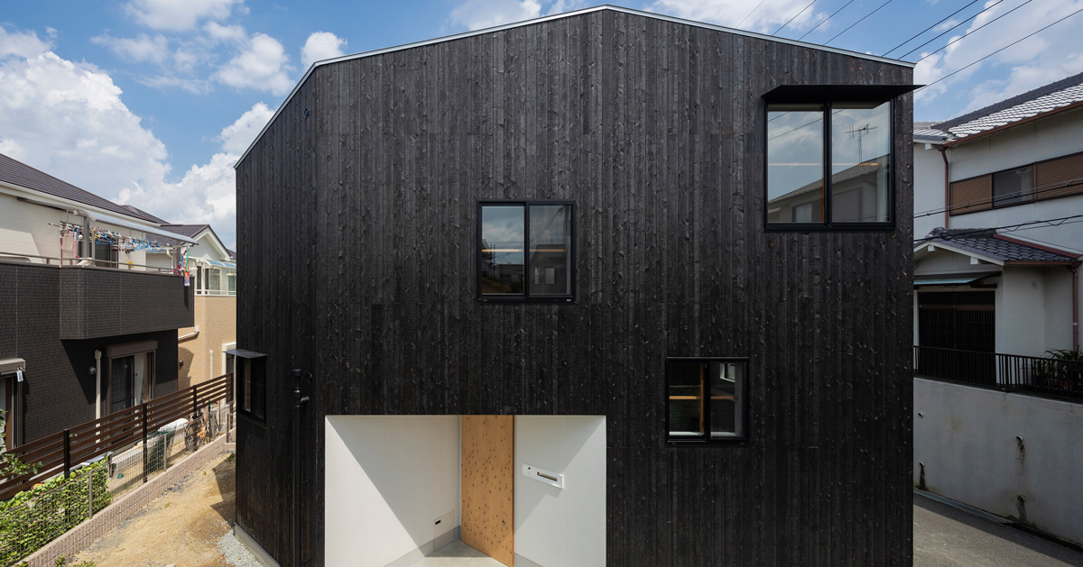  tato architects wraps house in takatsuki japan in 