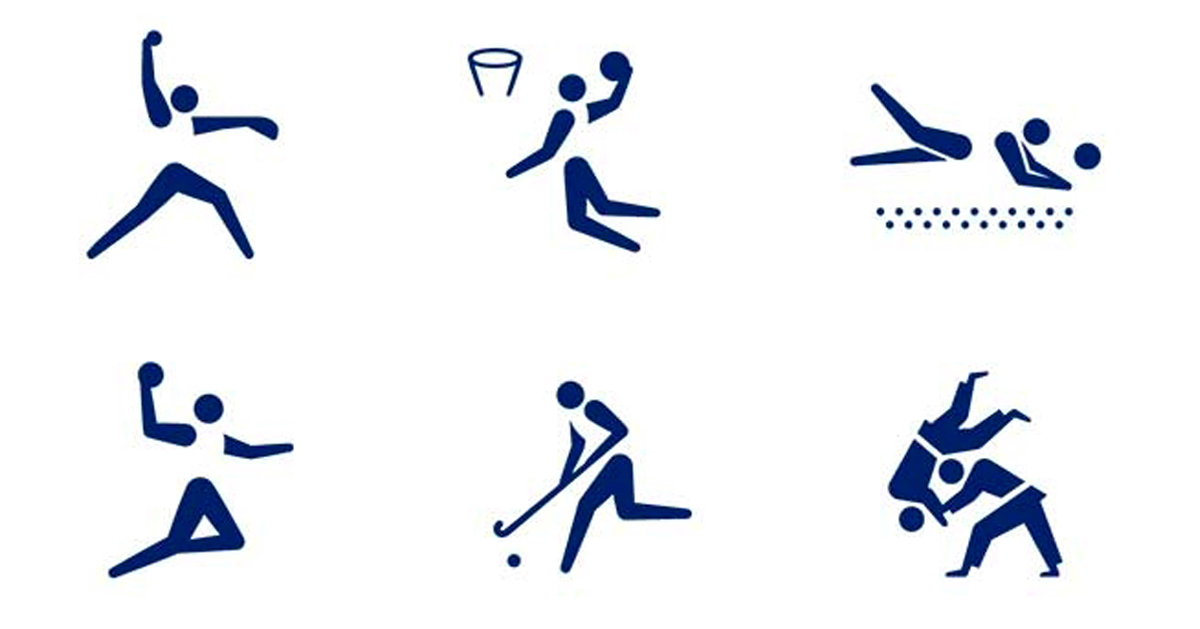 tokyo 2020 unveils kinetic sports pictograms to illustrate the
