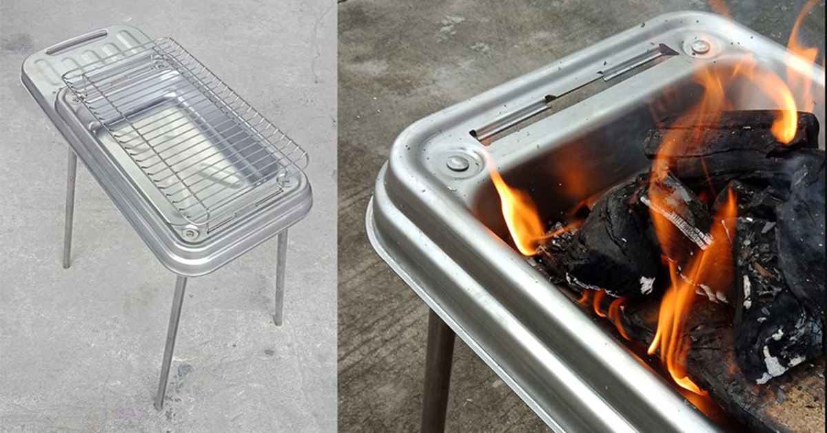 Tijd Eigendom Giftig carrefour's 'hyba bbq s20' is a low-cost, easy-to-use instant barbecue