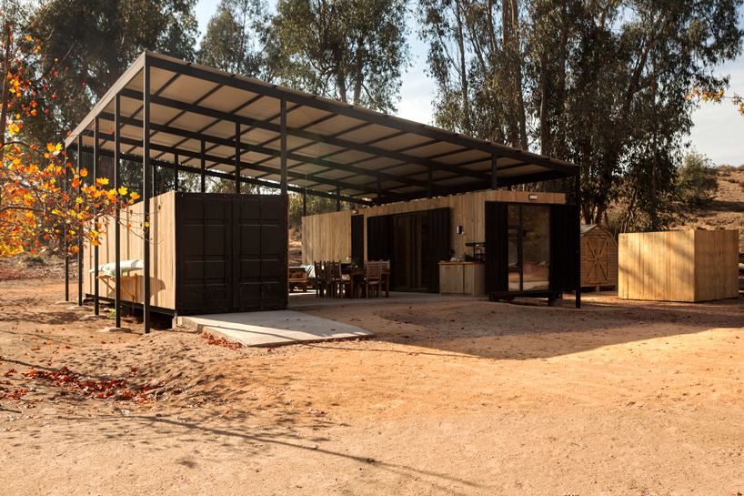 Constanza Dominguez Plannea Arquitectura Convert Shipping Containers Into House In Chile