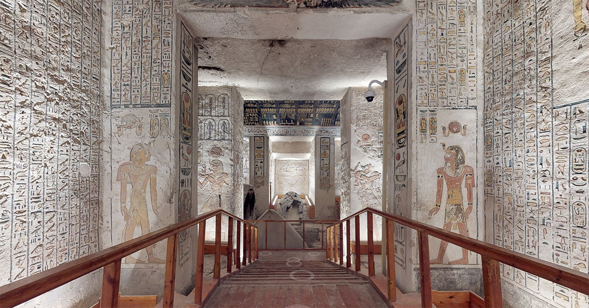 virtual tour of ancient egyptian tomb