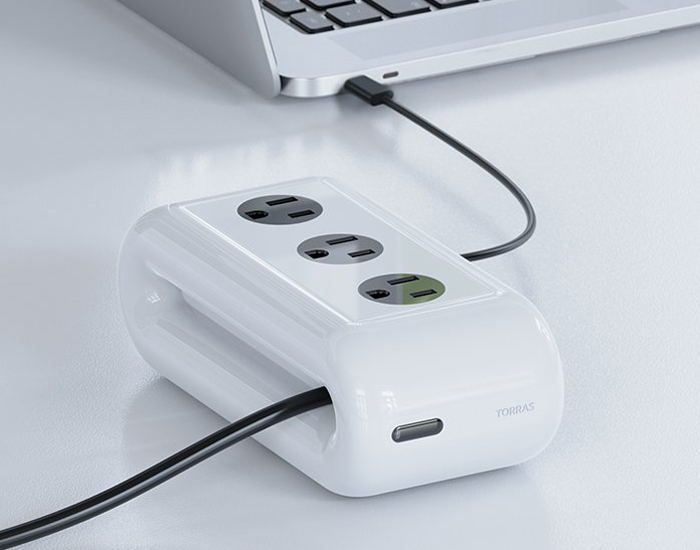 This 6-port Charging Station Designed By Torras Can Charge Your 