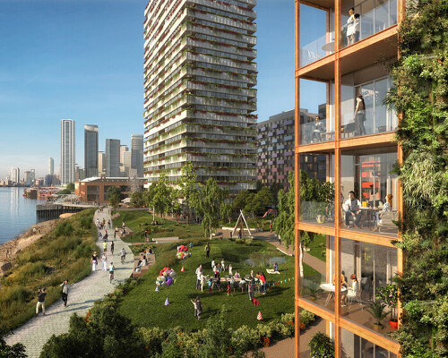 interview: reinier de graaf on OMA's 'morden wharf' neighborhood planned for london