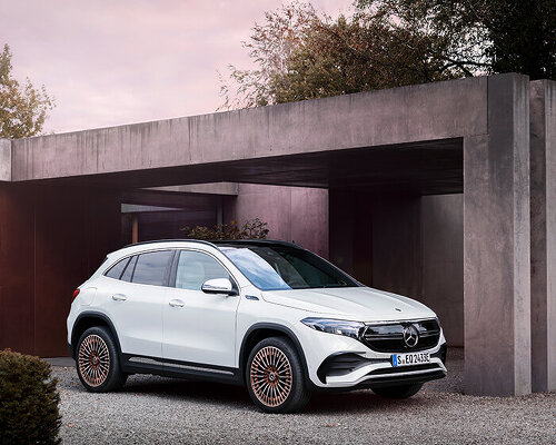 mercedes-benz EQA electric crossover SUV debuts with expected 486km range