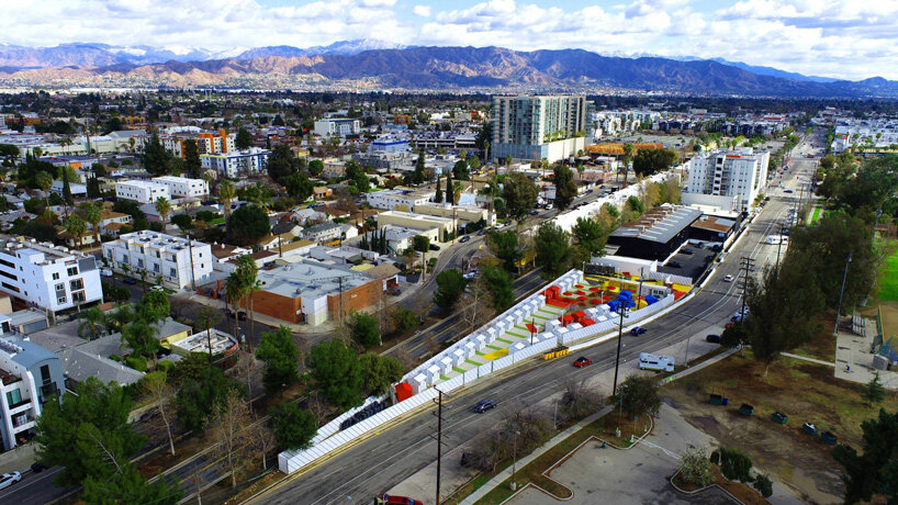Lehrer Architects Converts Empty Lot Into Tiny Prefab Village For The Homeless In Los Angeles