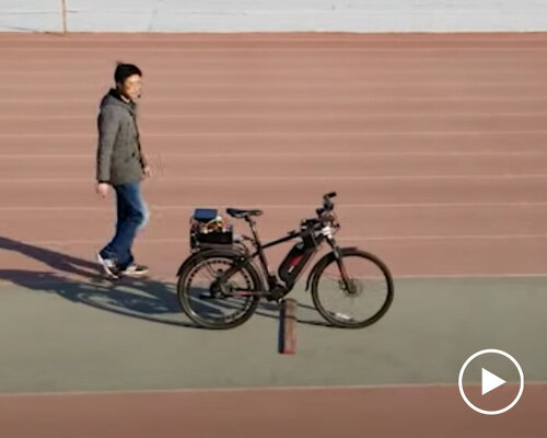 chinese researchers develop a riderless autonomous bicycle