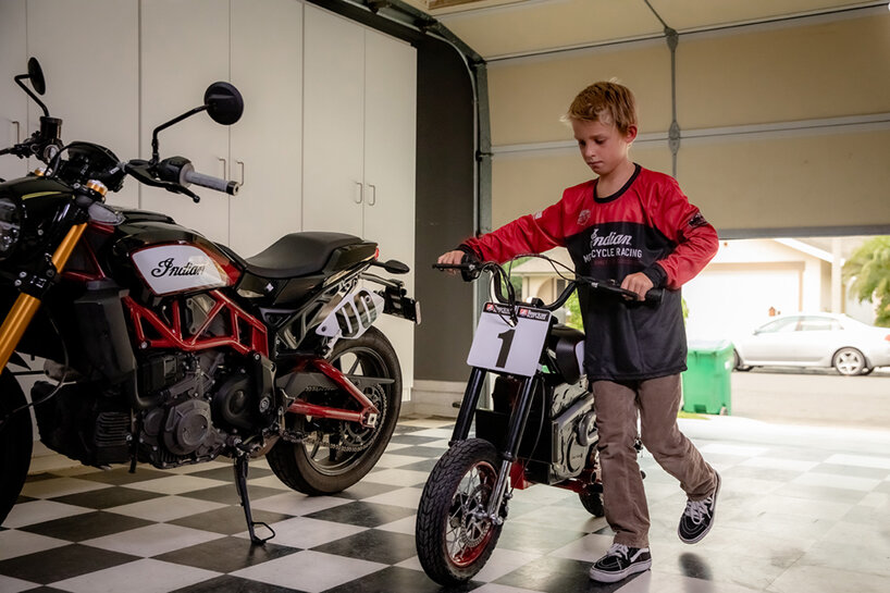 Indian Inspires Young Riders With Its First Electric Mini Motorcycle Eftr Jr