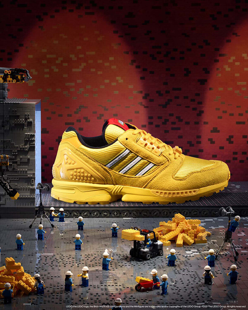 Maak plaats Specimen Weven adidas originals announces LEGO ZX 8000 bricks sneaker collaboration