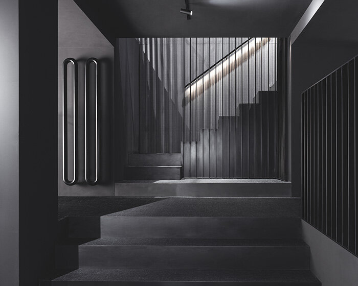 antrax IT's new milan showroom displays designer radiators as if an art museum