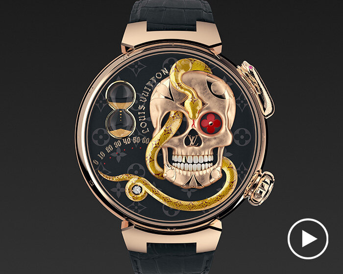 louis vuitton unveils the carpe diem automata watch at watches & wonders 2021