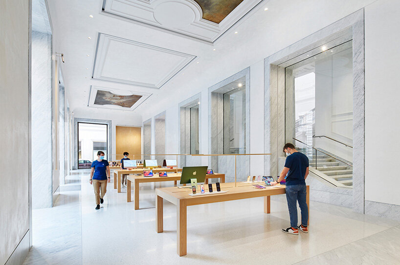 designed by foster + partners, first apple flagship store in india