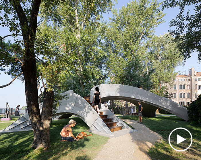 striatus is the first 3D-concrete-printed bridge built entirely without reinforcement