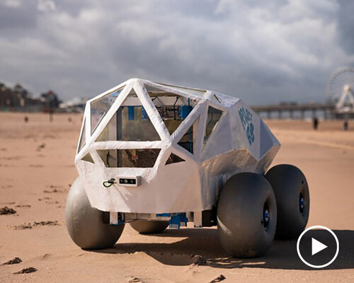 BeachBot, an AI-powered robot that cleans cigarette butts at the beach