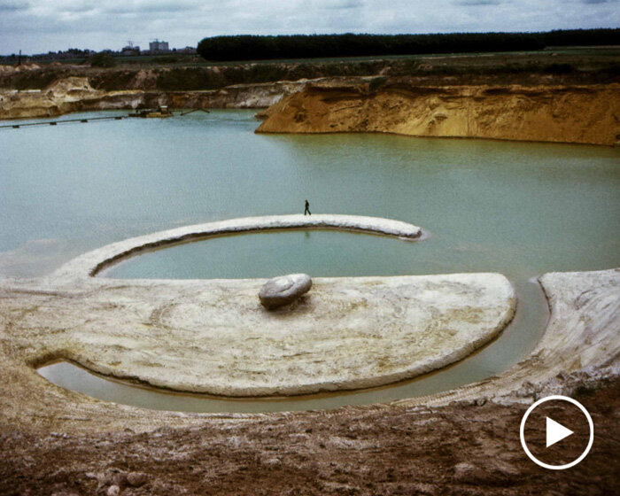 robert smithson's monumental earthwork 'broken circle/spiral hill' opens in the netherlands