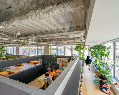 HIBINOSEKKEI + youji no shiro complete forest inspired nursery in japan