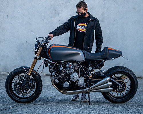 purpose built moto adds street fighter flair to 1981 honda CBX1000 custom