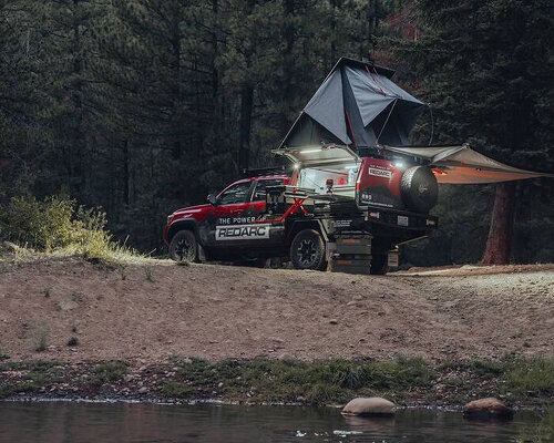 redarc introduces its toyota tacoma off-grid adventure camper