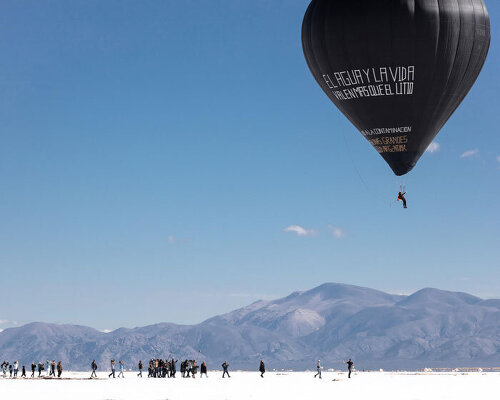 tomás saraceno's clean, solar-powered aerocene balloon sets 32 world records