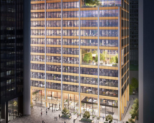 KPF to introduce hybrid mass-timber workspaces rising 290 feet in vancouver