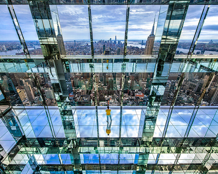 kenzo digital's hybrid infinity room + observatory opens this week at SUMMIT one vanderbilt