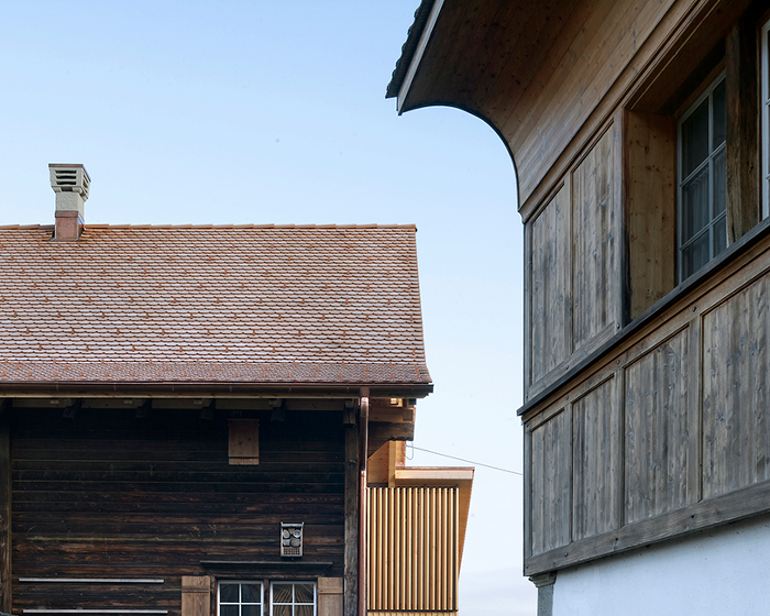 300-year-old swiss farmhouse gets a second life in renovation by kit architects