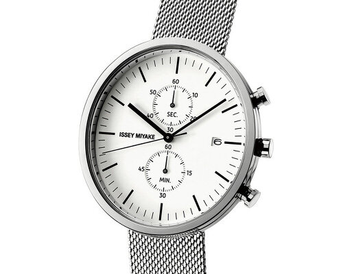 naoto fukasawa designs elegant 'ELLIPSE' watch for issey miyake