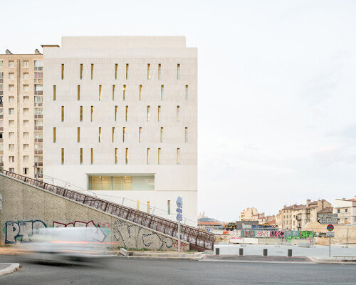 atelier stéphane fernandez celebrates marseilles with 'sens' social student housing