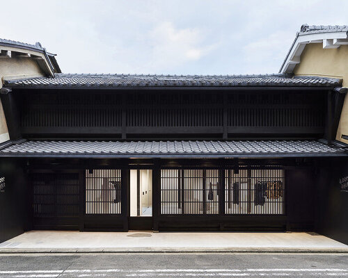 tokujin yoshioka-designed issey miyake store in kyoto connects innovation with tradition