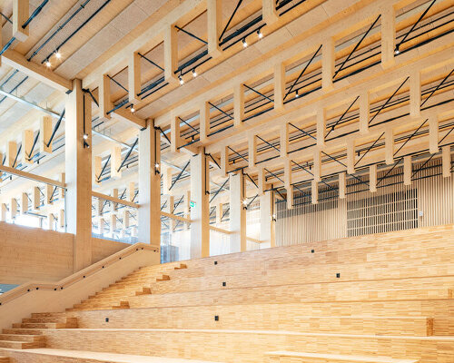 one of the world’s tallest timber buildings is completed by white arkitekter