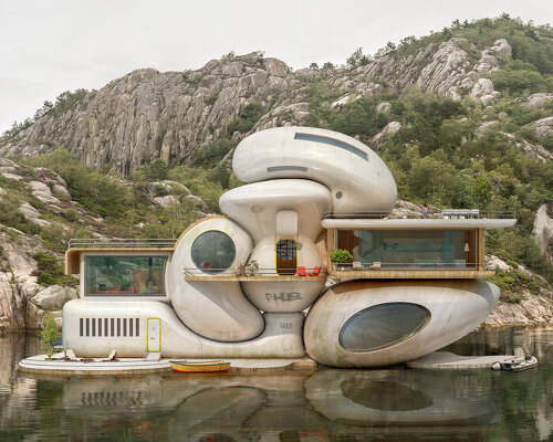 wittgenstein's cabin: amphibious dwellings in the norwegian fjords by dionisio gonzález