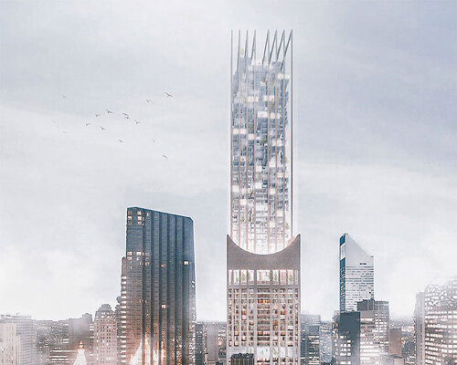 adapting obsolescence: an ephemeral tower emerges from the architectural vestiges of the past