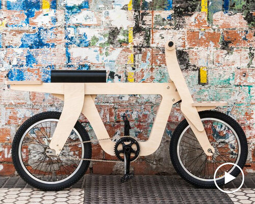 arquimaña's plywood 'openbike' can be downloaded and built by anyone