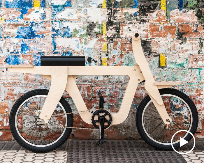 arquimaña's plywood 'openbike' can be downloaded and built by anyone