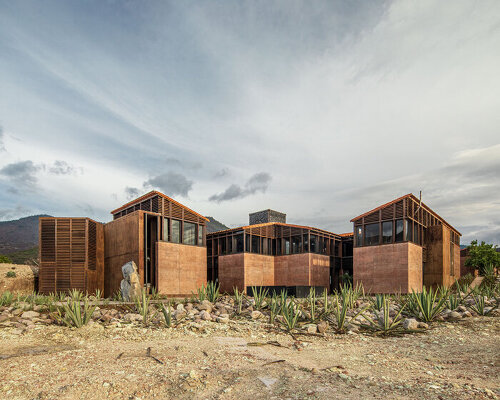 alejandro d’acosta builds 'casa silencio' to celebrate the ceremony of mezcal in mexico