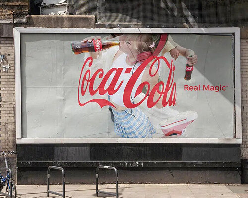 coca-cola's new logo wraps around just like a hug