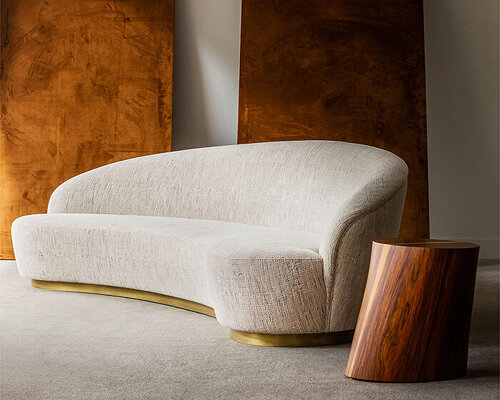 hamilton conte's new furniture collection celebrates curves and comfort