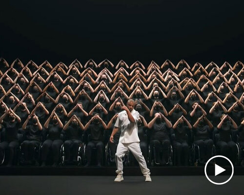 watch the hypnotic choreography by sadeck waff for the paralympics farewell ceremony