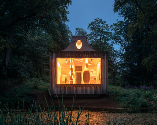 invisible studio's beezantium is a new home for bees in somerset