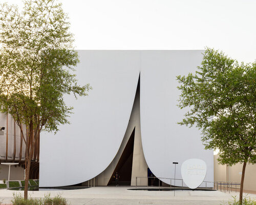 the first layer of snow inspires JKMM's finland pavilion at expo 2020 dubai