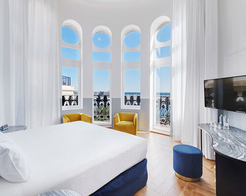 neolith reveals the dreamy terraces and glam bedrooms of luxury hotel design